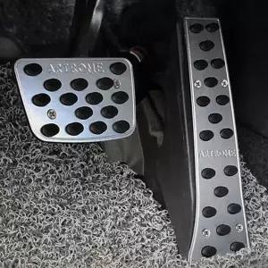 [골드스마일]차량 튜닝 알루미늄 오르간페달 미끄럼방지 오토전용 페달