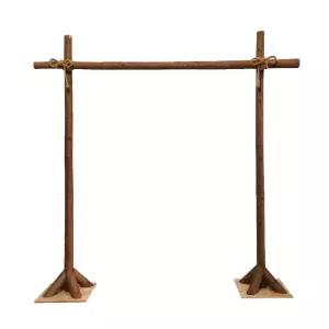 웨딩아치 포토존 꽃 스탠드 프레임 소품 우드 원목