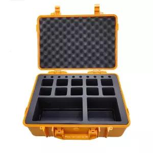 무전기 보관함 수납 휴대용품 선반 오렌지 경비실 사무실