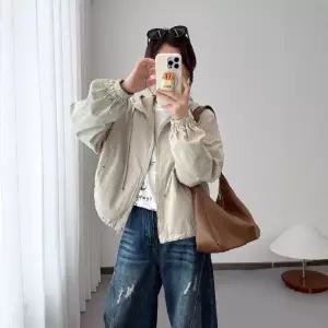 타노스캐주얼 여사친 데일리룩 간절기 카디건 후드 톱 KUK1