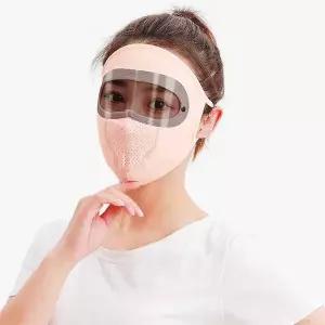 [골드스마일]쿨링 코랄핑크 여름 안면 마스크