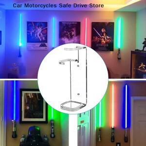 아크릴 광선검 벽걸이 스탠드 라이트 세이버 디스플레이 홀더 검 적합