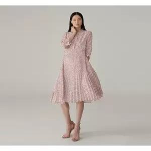 [올리비아로렌]땡땡이 쉬폰 원피스___VOBOAXM3361