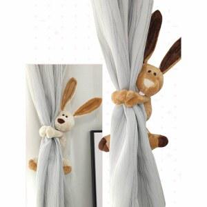 커튼끈 커튼줄 커튼장식 귀여운 클라우드 드자동차프 블라인드브라켓 세트 커튼밴드 클러치