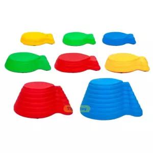 물고기모양 언덕오르기 체육교구 8종 유아실내운동 체력증진 집콕놀이 유치원