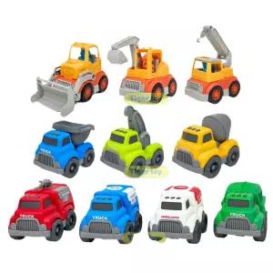 직업탐구 트럭 역할놀이 자동차 장난감 10종 남아선물