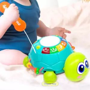 오감발달 거북이 멜로디 전화기 장난감 키즈놀이터 생일선물 유아스마트폰 어린이