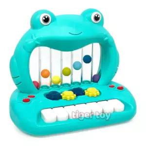 청각자극 개구리 피아노 유아장난감 어린이날선물 음악교구 아기악기 집콕놀이