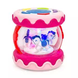 회전목마 멜로디 드럼 유아장난감 키즈놀이터 조카선물 아기 어린이악기 유치원