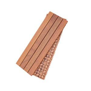 베란다 야외 조립식 우드 바닥재 데크 나무 90x30cm 방부목