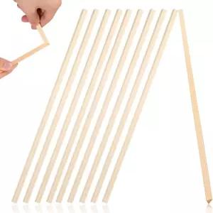 화면 프레임 장식용 일반 창문 몰딩 트림 11.81인치 나무 스트립 DIY 공예용 내구성이 뛰어난 소나무