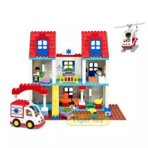 역할놀이 병원 블럭 장난감 120pcs 생일선물 유치원교구