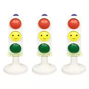 교통안전 도로놀이 소프트 신호등 장난감 3개입 생일선물 역할극