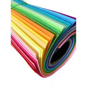 2mm 두꺼운 펠트지 1롤 카키 패턴 ABS cm 원형펠트 섬유 난연성 앵무새 5장