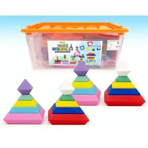 다이아몬드 모양쌓기 소프트 블럭 20pcs 유아블록 아기장난감 어린이집 교육완구