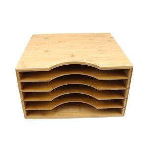 원목 CD 보관함 수납함 대나무 비닐레코드 수납 디스선반 LP보관함 레코드 카세트테이프