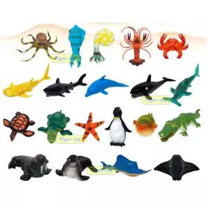 바다동물 친구들 소프트 피규어 20pcs 집콕놀이 미니모형 어린이날선물