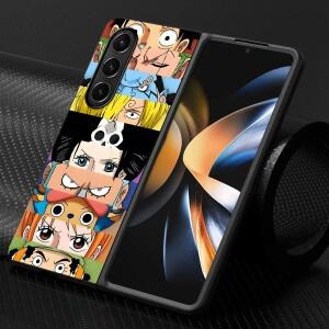 삼성 호환 갤럭시 Z폴드6 7 6 5 4 3 원피스 만화 루피 하드 폰 커버 케이스
