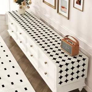 거실장 패브릭 커버 TV다이 장식장 서랍장 협탁보 덮개