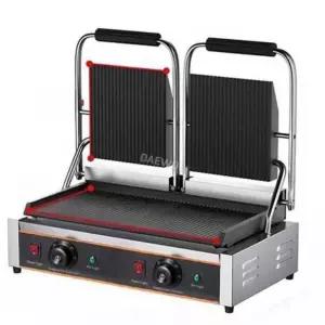 파니니기계 업소용 양면불판 압착 그릴 전기 카페 불판