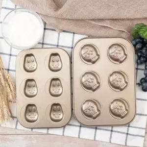 베이킹도구 몰드 마들렌틀 붕어빵+토끼틀세트