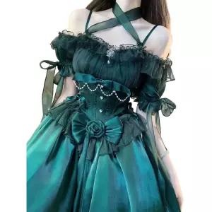 졸업사진 드레스 성인 공주 코스튬 컨셉촬영 의상 할로윈 파티 프린세스