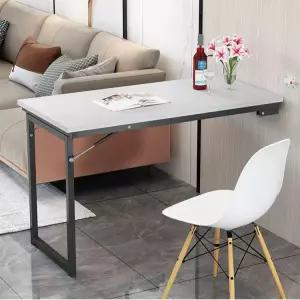 접이식 테이블 벽걸이 원목 공간활용 원룸 간이 폴딩 데스크 수납 보조식탁