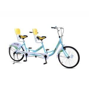 2인용자전거 커플 더블 자전거 템덤자전거 동반 하이 브자동차크 경량 탠덤 특수 가변 페달