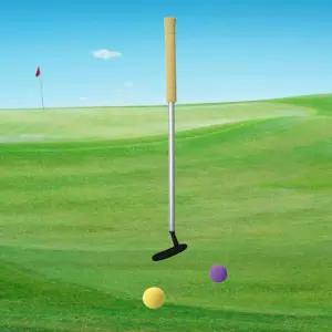 키즈스포츠 KC안전 초등용 아이언 퍼터 스틱 골프 70cm 유아골프 체육활동