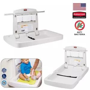 글로벌 안전준수 항균 접이식 위생 기저귀 교환대 쇼핑몰 빌딩 러버메이드