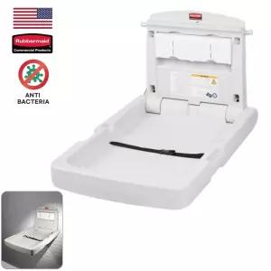 글로벌 안전준수 항균 접이식 세로형 기저귀 교환대 러버메이드 식당 선반