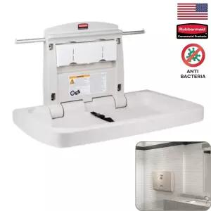 글로벌 안전준수 항균 접이식 가로형 기저귀 교환대 호텔 휴게실 러버메이드