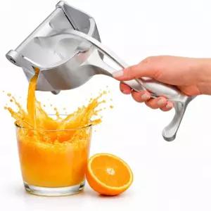 핸드 착즙기 압착기 인체공학적 손잡이가 있는 알루미늄 수동 프레스 석류 오렌지 라임 및 시트러스 과일용