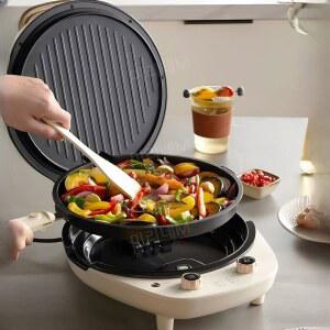 전기 누룽지 기계 제조기 누릉지 철판 보온기 전면 플래튼 제과기 퀘사디아 1500W 단일