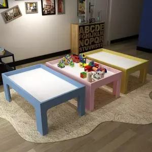 모래놀이테이블 책상 촉감놀이 탁자 세트 실내 교구