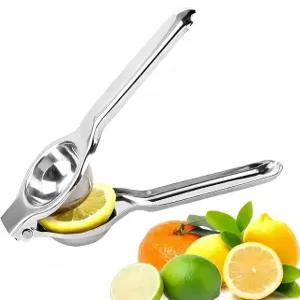 젠킨 스테인리스 스틸 수동 착즙기 시트러스 레몬 압착기 과일 라임 프레스 메탈 전문 손 주방 도구