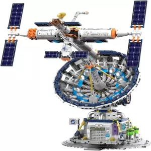 BDYDT 우주 라디오 망원경 빌딩 블록 세트 애호가에게 이상적인 선물 탐험을 위한 1053개 - 장난감