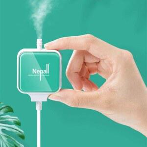 어항산소발생기 미니 산소 펌프 2.5W 탱크 기포기 구리 작고 충전식 키트 논클로깅