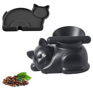 고양이 디자인 노크박스 감성 홈카페 커피 찌꺼기통