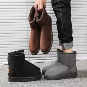 겨울부츠 남성 겨울 스웨이드 데일리 털부츠 앵클부츠 방한