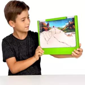 밀턴 아저씨 자이언트 개미 농장 - 넓은 시야 살아있는 관리 자연 학습 장난감 과학 DIY 키트 소년 소녀를