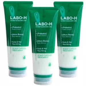 라보에이치 스칼프 캡슐 헤어 트리트먼트 220ml x 3개 탈모증상완화에도움