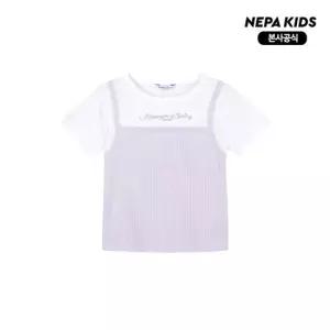 [네파키즈] KM45302 포인트 레이어드 티셔츠 본사직영