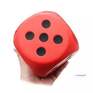 TOY7/10000 주사위의 낱개 1개 소프트 신 12cm 말랑 주사위의신cde412