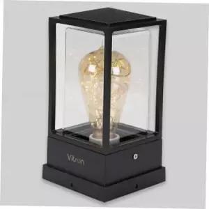 카페 테라스조명 펜스조명 문주등 블랙 주택조명 입구조명 100x100xH220