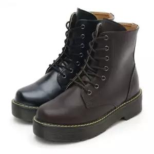 앵글부츠 여성 워커 키높이 레이스업 숏워커 앵클부츠 첼시부츠