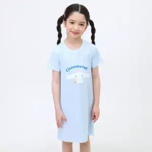 [프리미에팜]프리미에팜 시나모롤 여아 쿨링 5부 원피스 BL