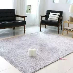 스와니 100x150 러그카페트 샤기컷 롱파일xyz122