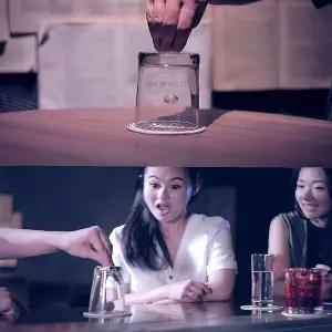 동전팝업컵마술 코인 트릭 재미 매직 소품 마술사opq650