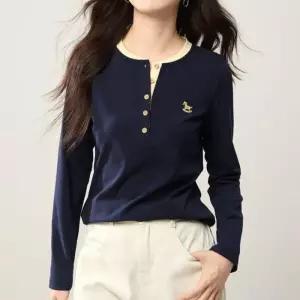 [에이시크]포니 배색 헨리넥 티셔츠 C26ATS306